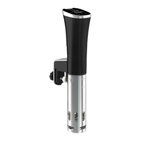SOUSVIDE ART Mini Sous Vide Cooker user manual SOUSVIDE ART Mini Sous Vide Cooker user manual