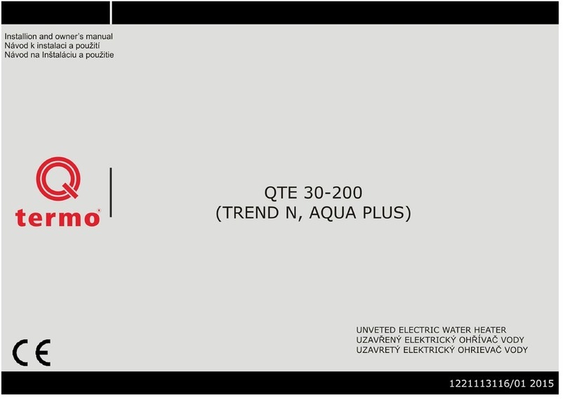 Termo TREND N Series user guide Termo TREND N Series user guide