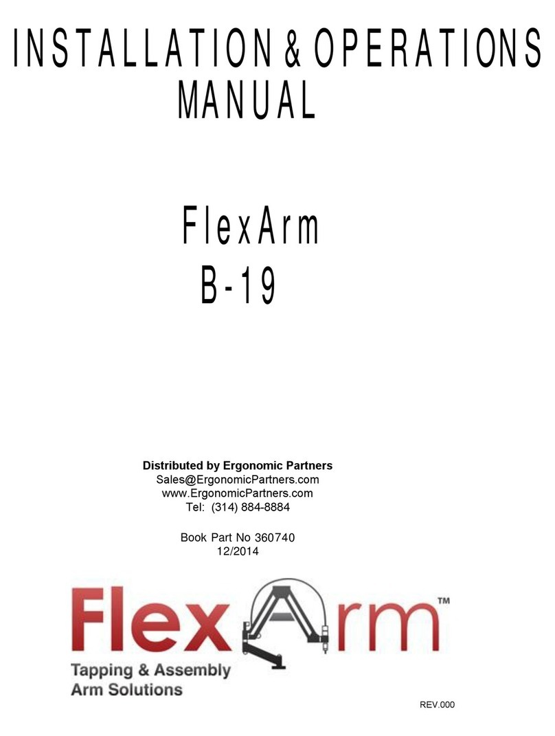 FlexArm B-19 User manual
