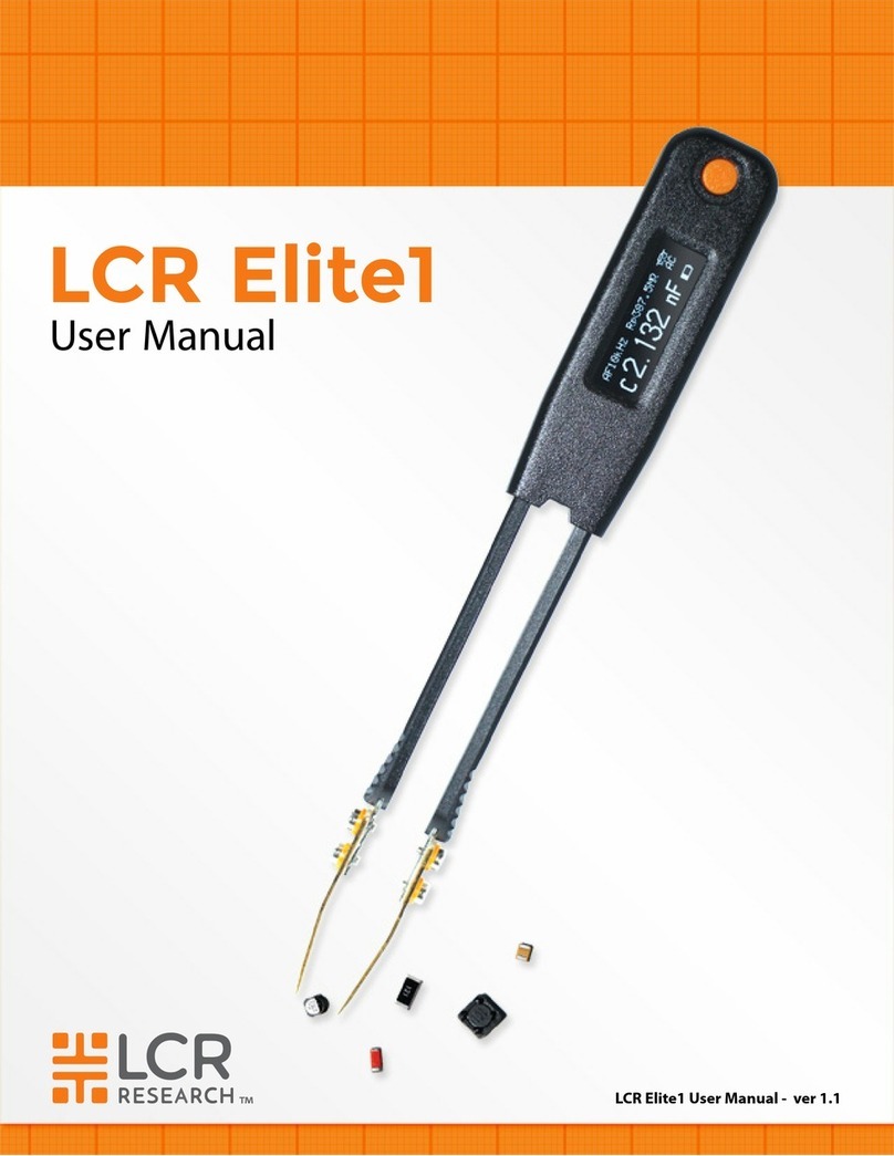LCR Elite1 User manual