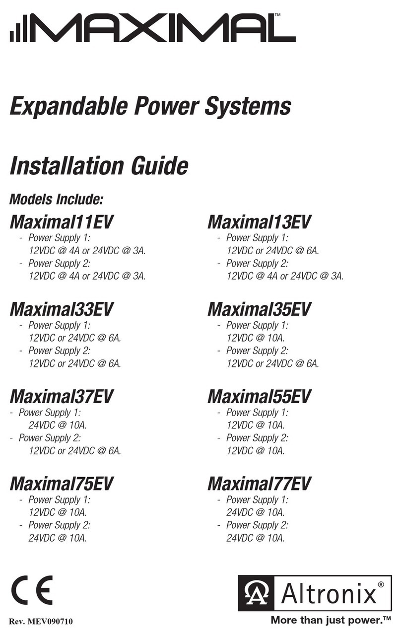 Altronics Maximal11EV installation guide