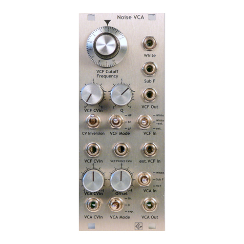 CG Noise VCA manual