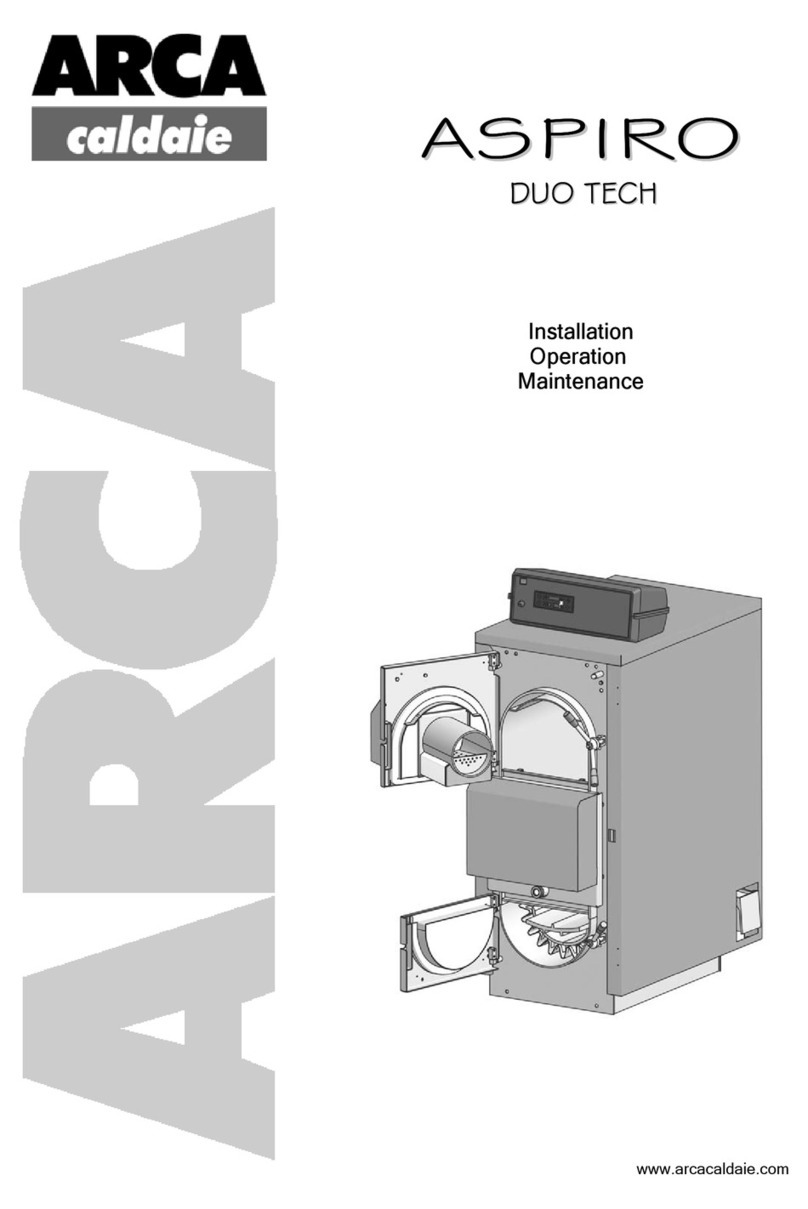 Arca Caldaie ASPIRO DUO TECH Installation operation & maintenance