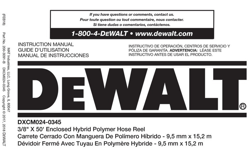 DeWalt DXCM024-0345 instruction manual