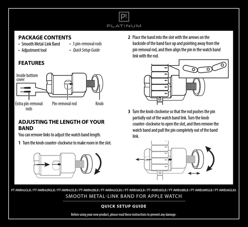 Platinum PT-AWB42GLB Quick setup guide
