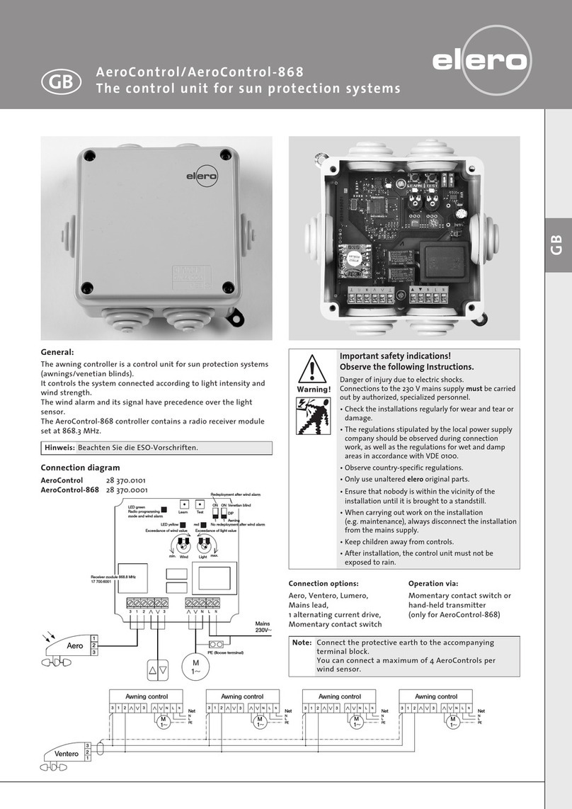 elero AeroControl manual