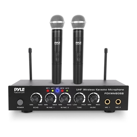 Pyle PDKWM806B User manual