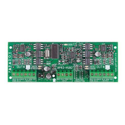 Paradox Spectra Digiplex NE APR3-HUB2 User manual
