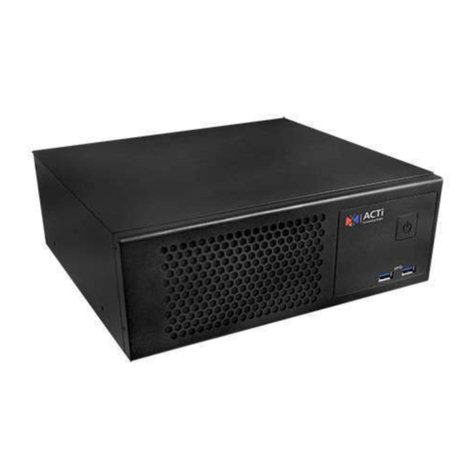 ACTi PCS-100 Quick installation guide