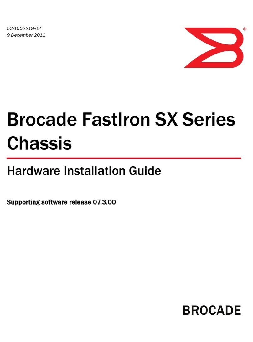 Brocade Communications Systems FastIron SX Series Hardware installation guide