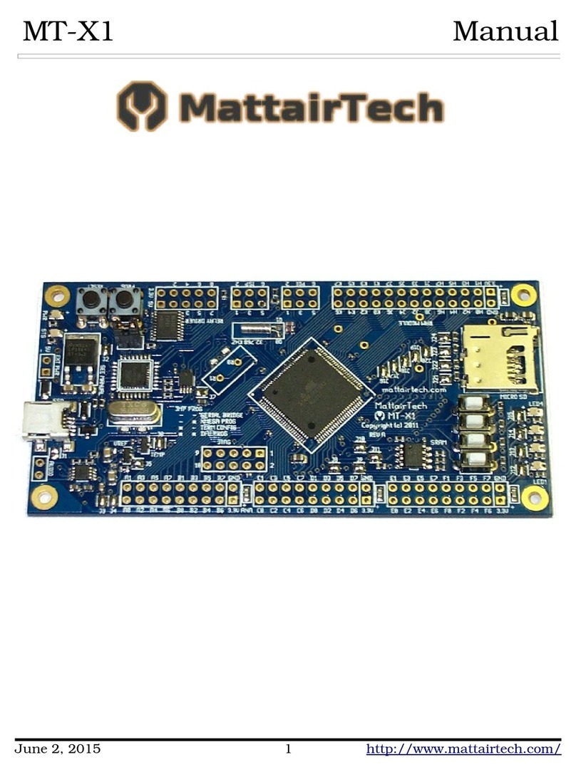 MattairTech MT-X1 User manual