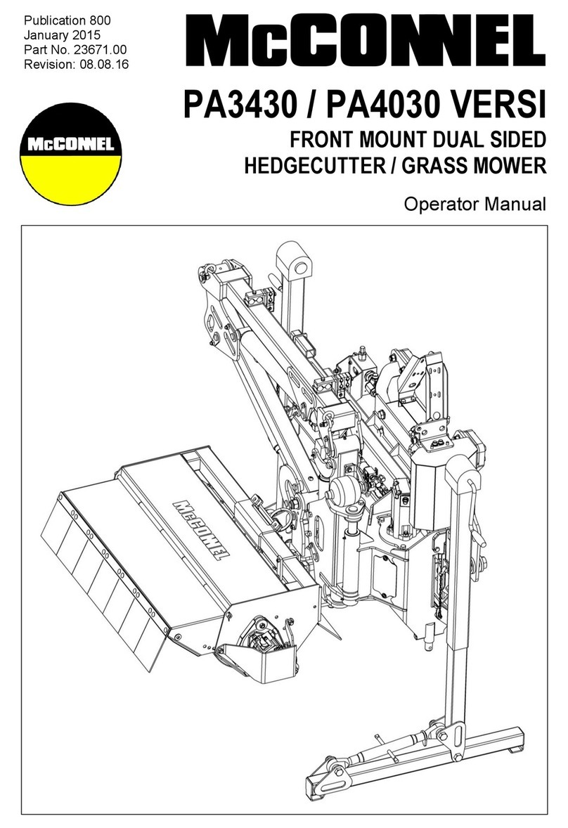 McConnel PA3430 VERSI Operator's manual