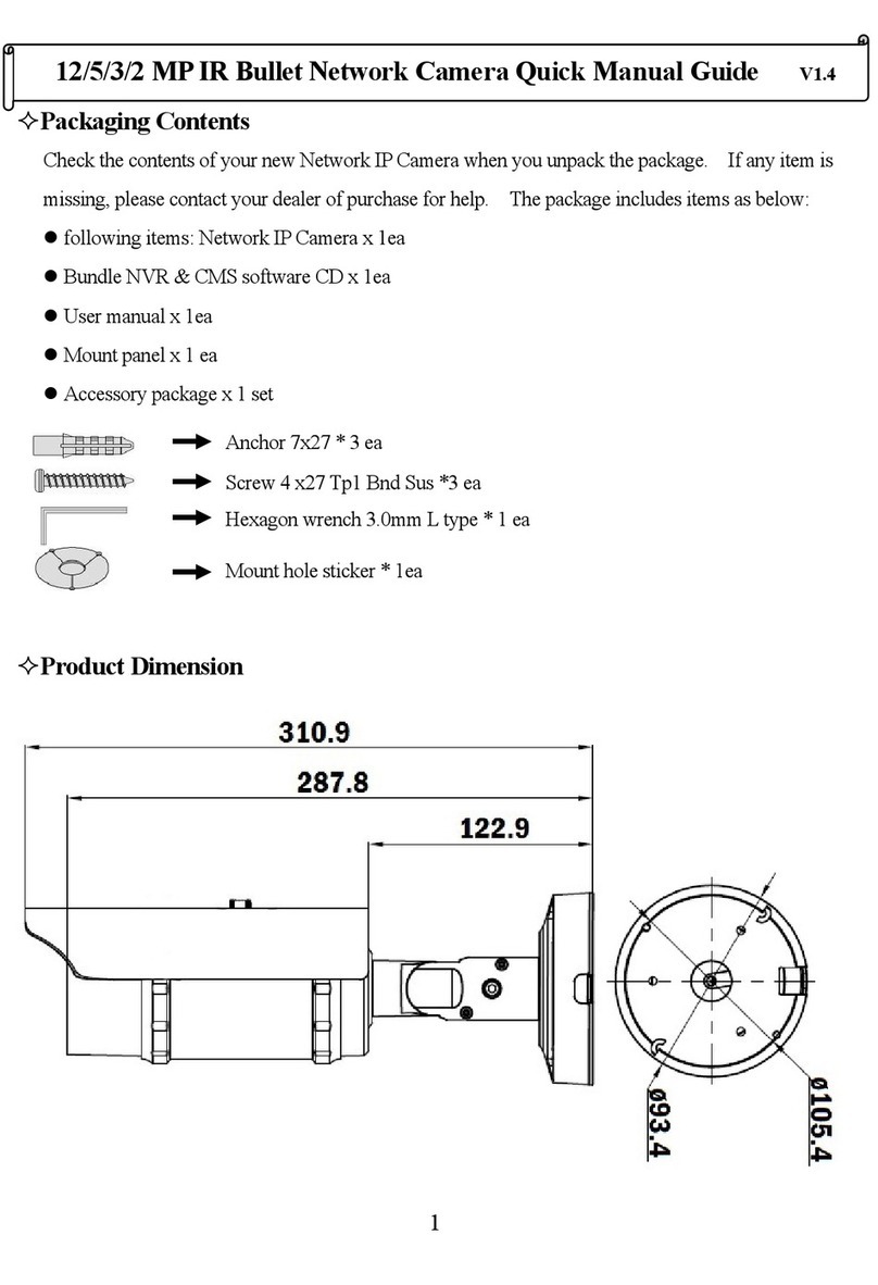 I-View Anycam IR-3MIPS08 Series Quick manual guide