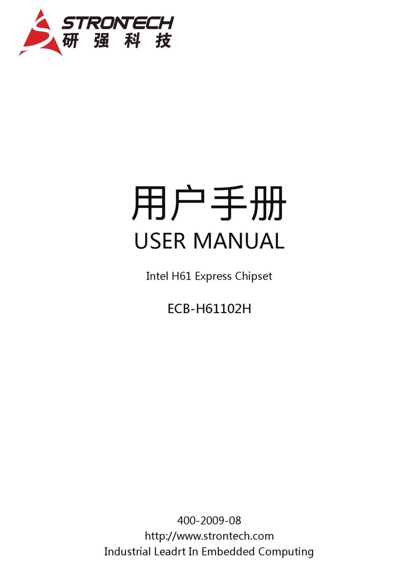 Strontech ECB-H61102H User manual