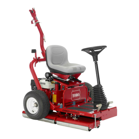 Toro GreensPro 1240 Operator's manual