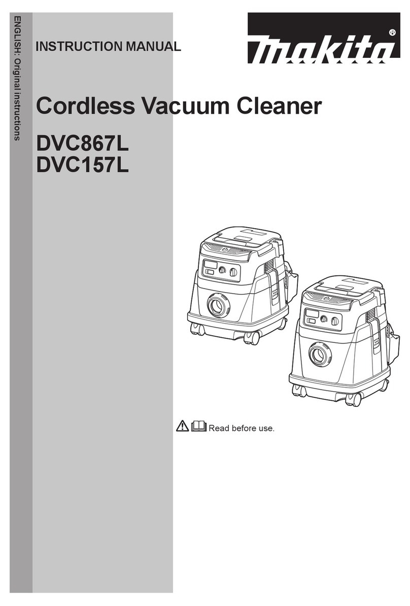 Makita DVC867L User manual