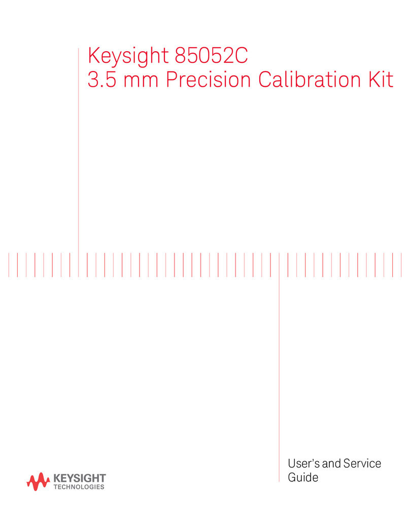 Keysight Technologies 85052C Manual