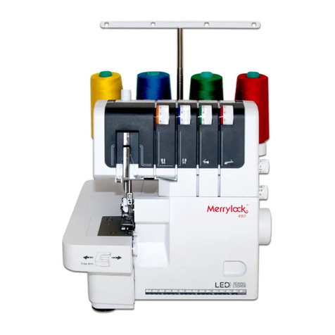 Merrylock MK480 Instruction book