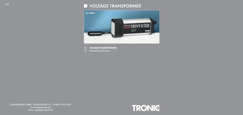 Tronic KH 3906 User manual
