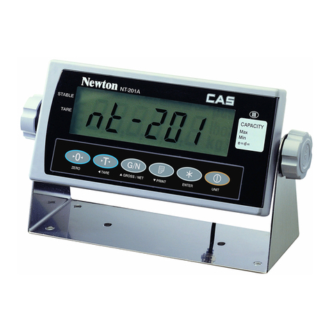 CAS WEIGHING SOLUTION NT-200 Series User manual