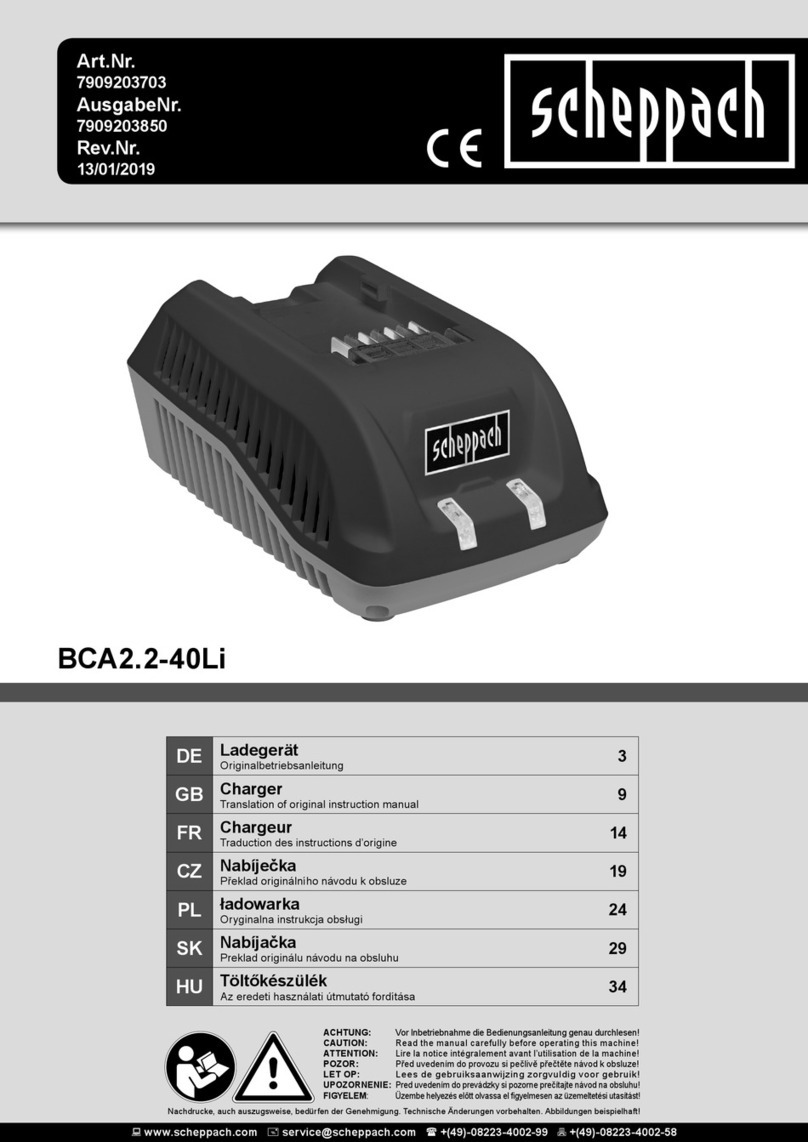 Scheppach BCA2.2-40Li Translation of original instruction manual