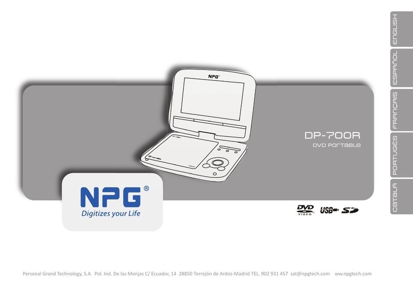 NPG DP-700R User manual