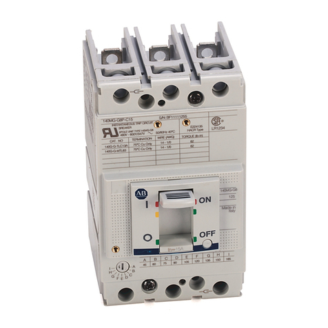 Allen-Bradley 140G-G User manual Allen-Bradley 140G-G User manual