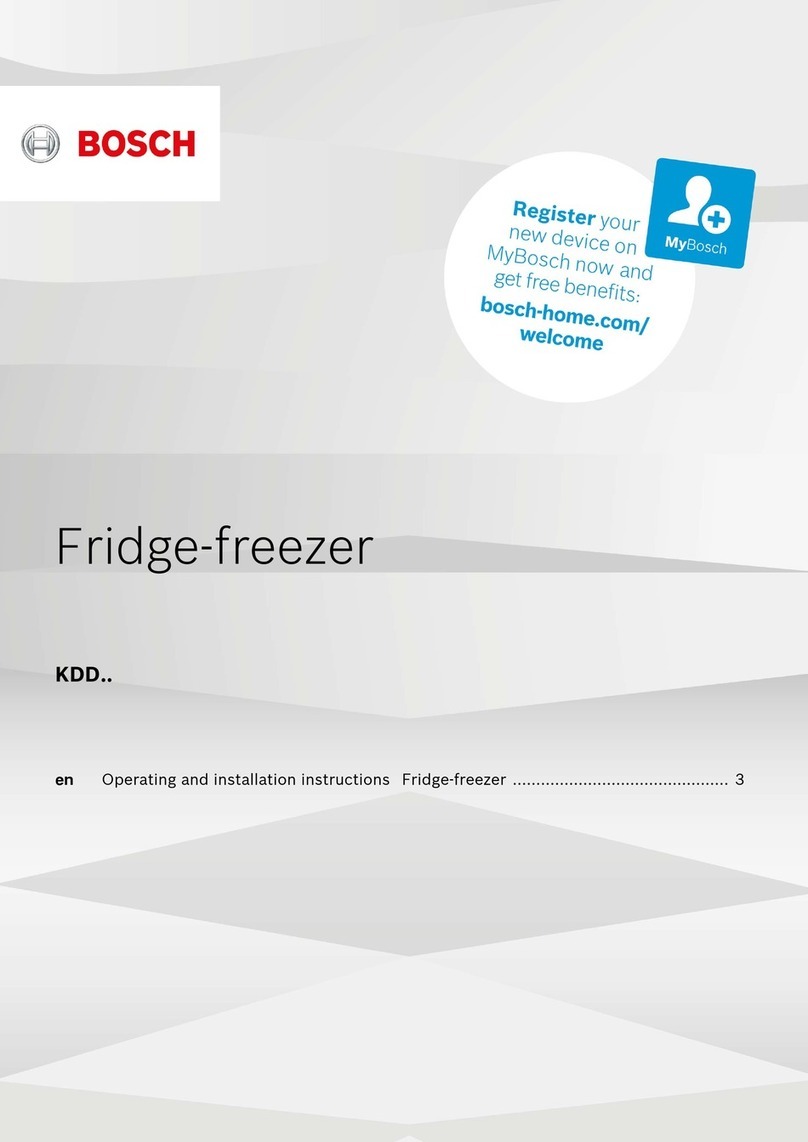 Bosch KDD Series User manual