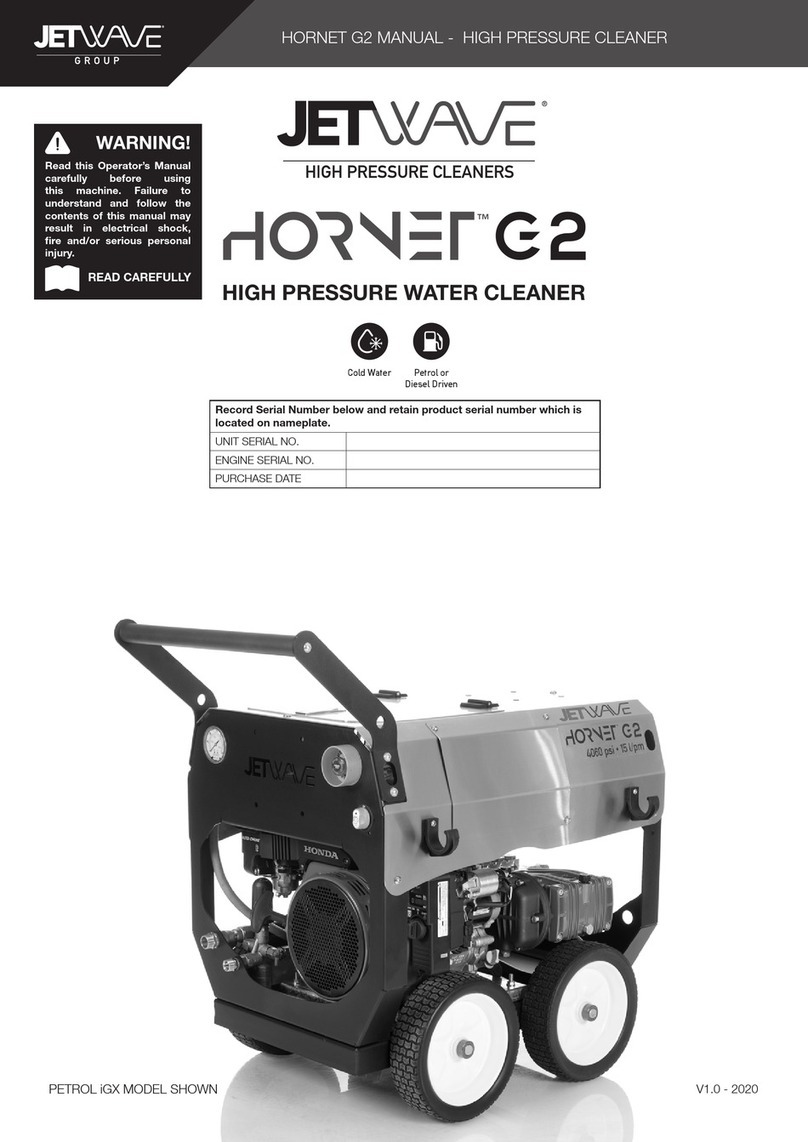 Jetwave Hornet G2 Series instruction manual