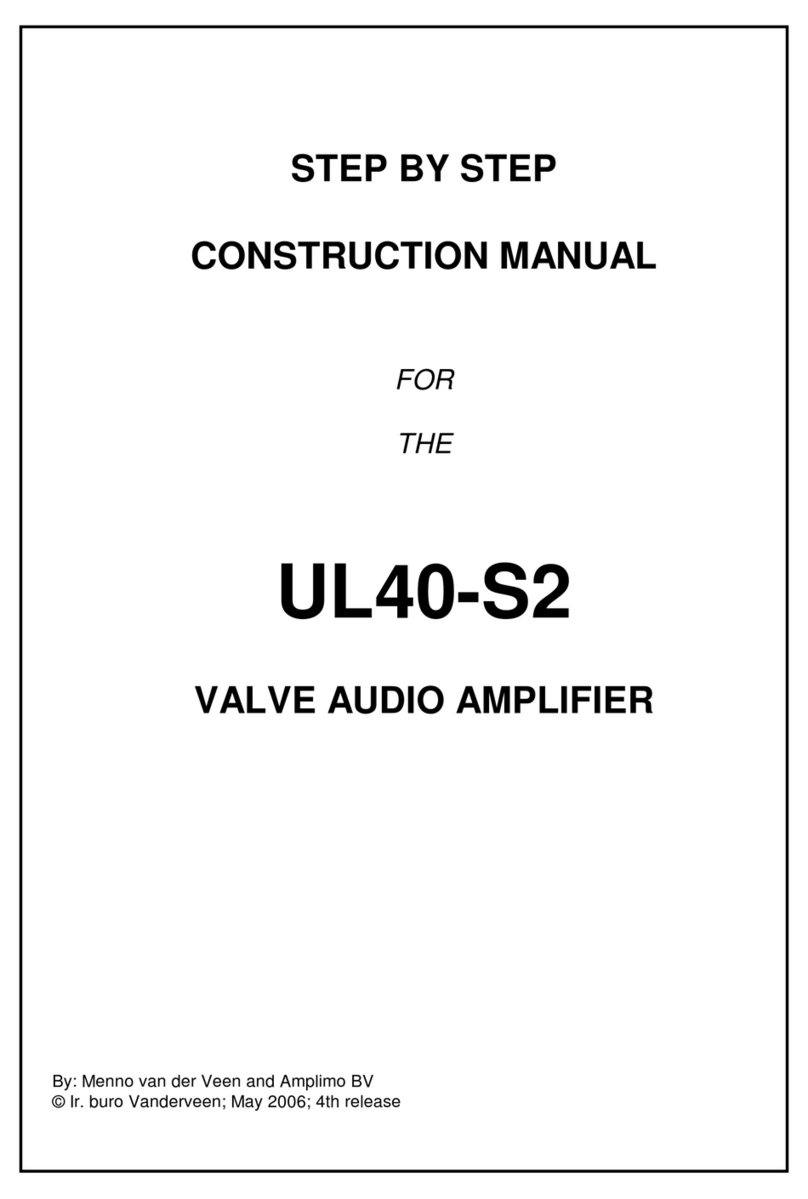 Amplimo Vanderveen UL40-S2 Construction manual