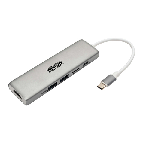 Tripp Lite U442-DOCK10-S User manual