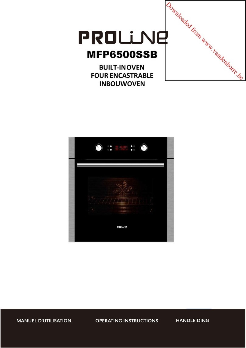 Proline MFP6500SSB operating instructions Proline MFP6500SSB operating instructions