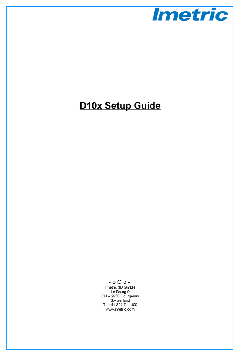 Imetric D10 Series Setup guide