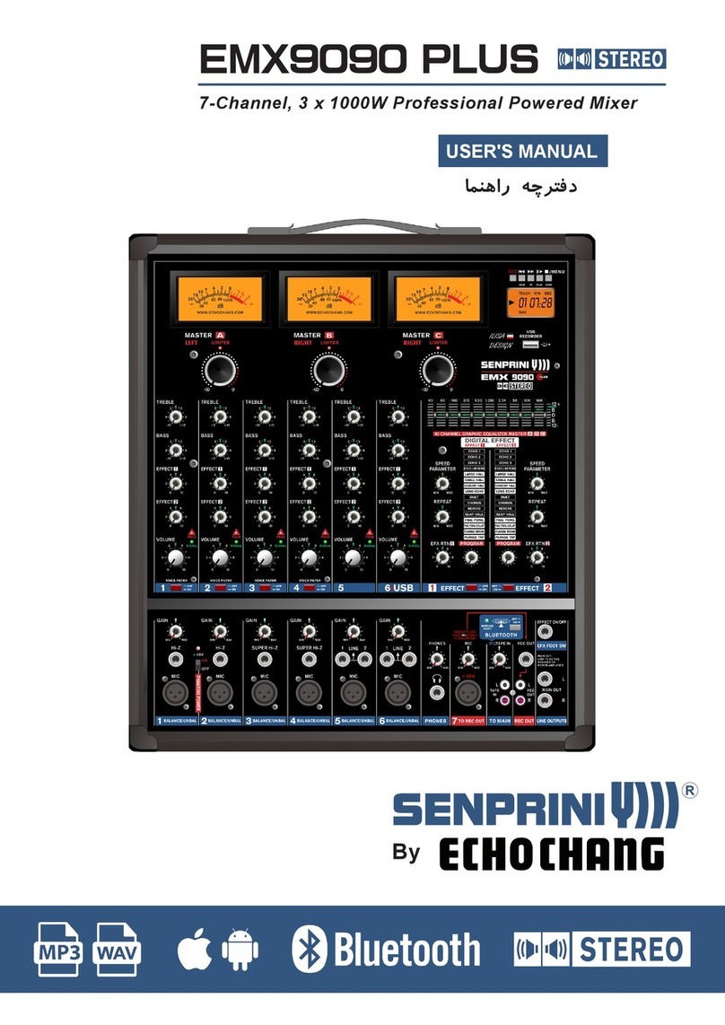 Echo Chang Senprini Y EMX9090 PLUS user manual