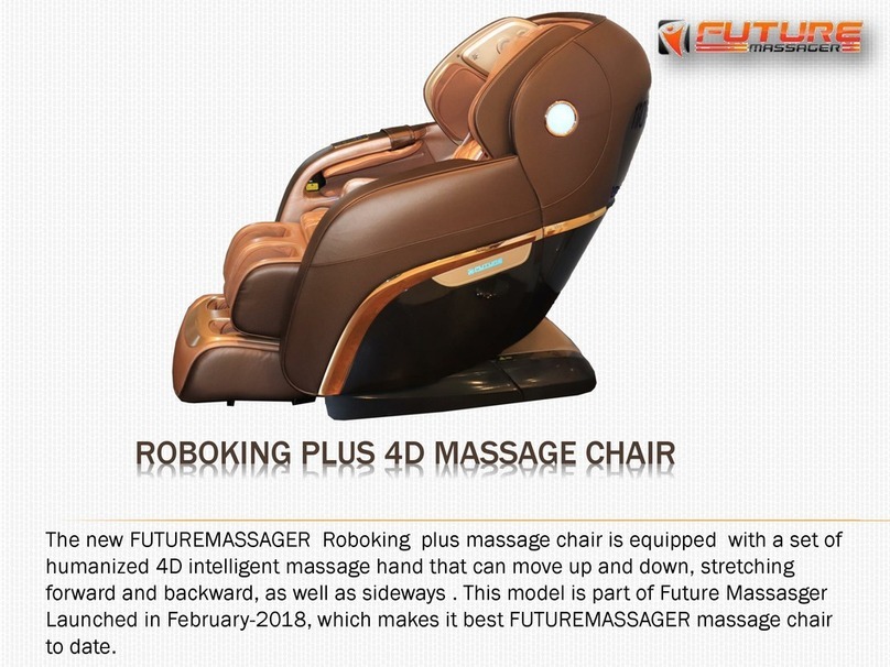 FUTUREMASSAGER ROBOKING PLUS 4D manual