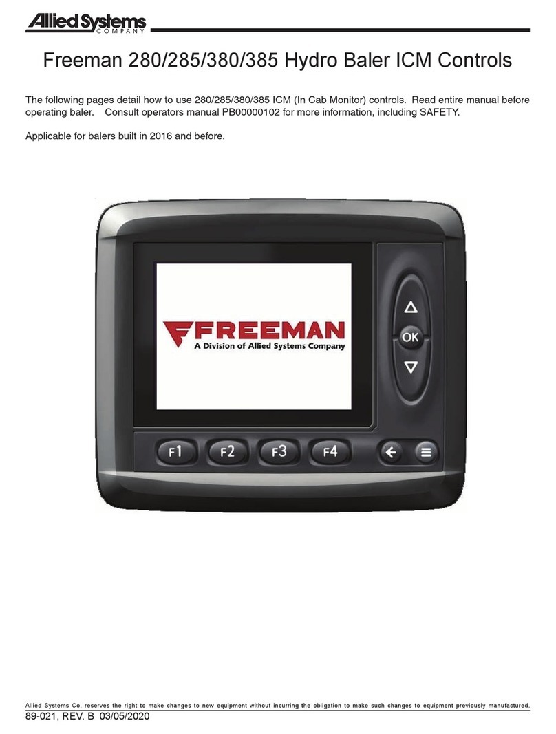 Allied Systems Freeman 280 manual