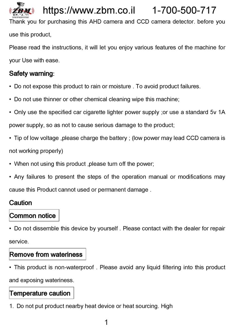 Provision TM-43AHDBL manual