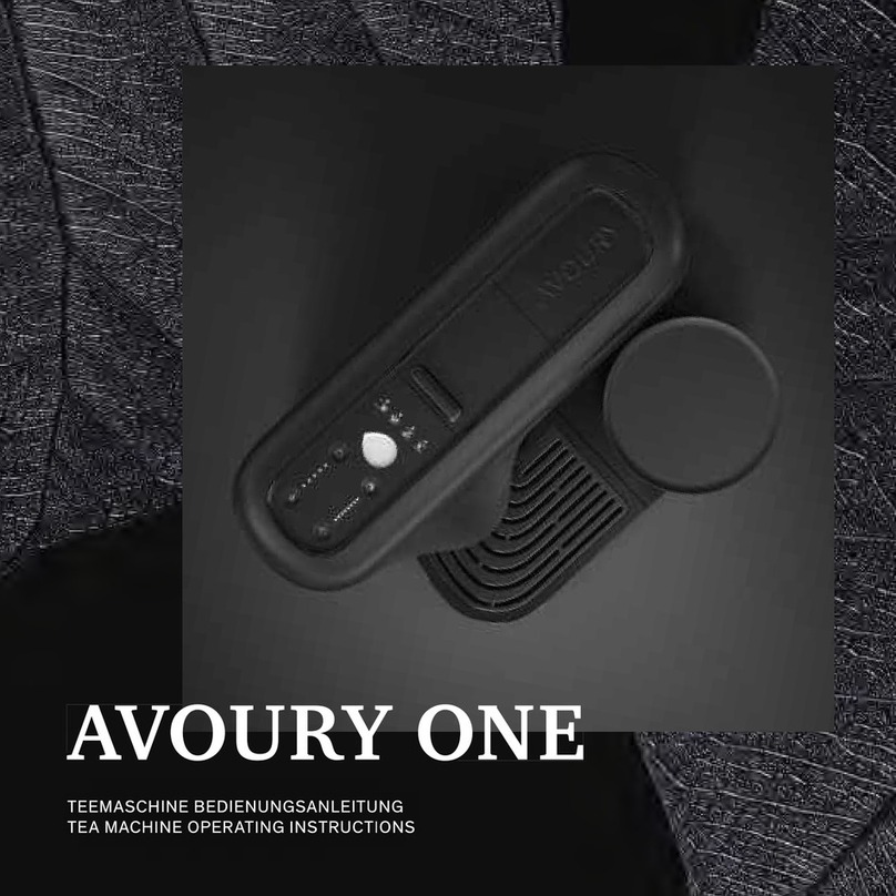 AVOURY ONE operating instructions