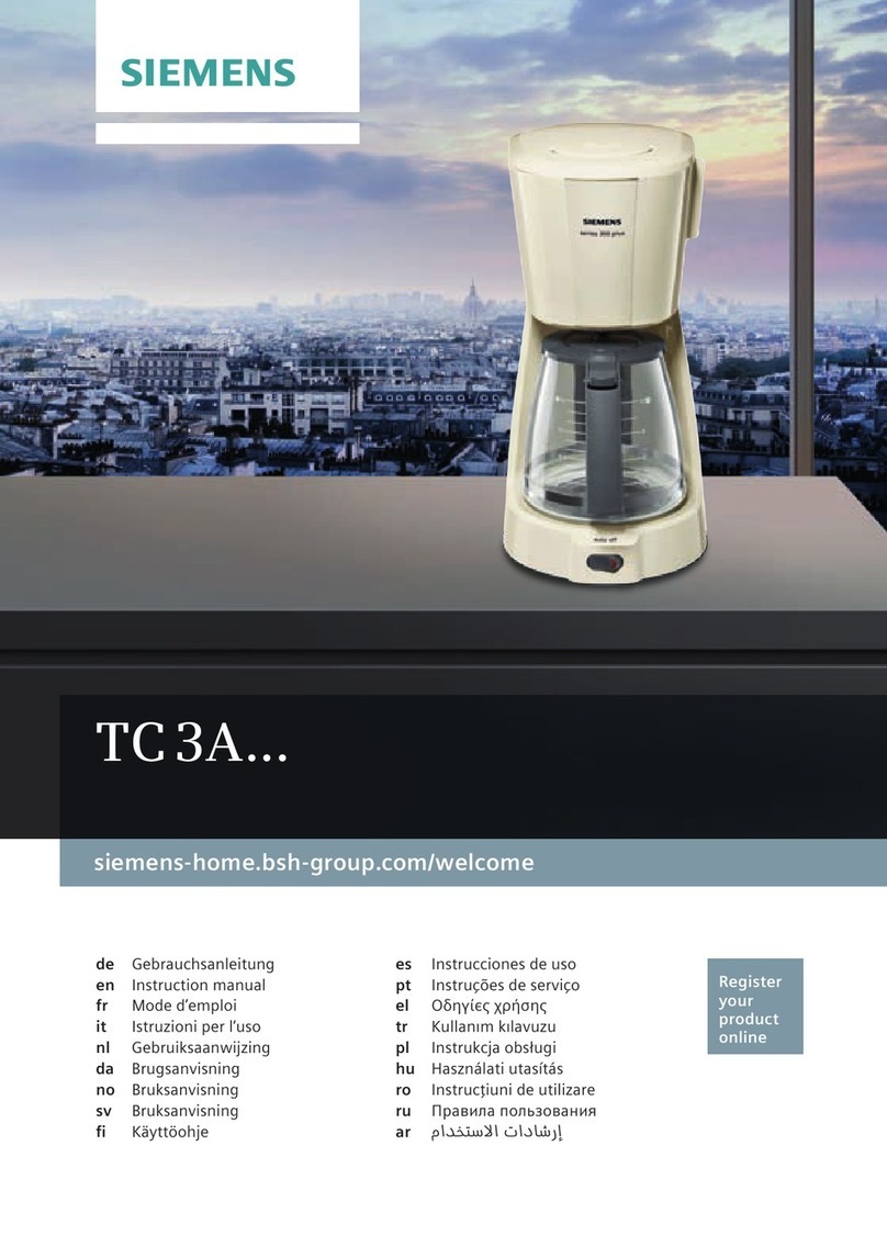 Siemens TC 3A Series User manual