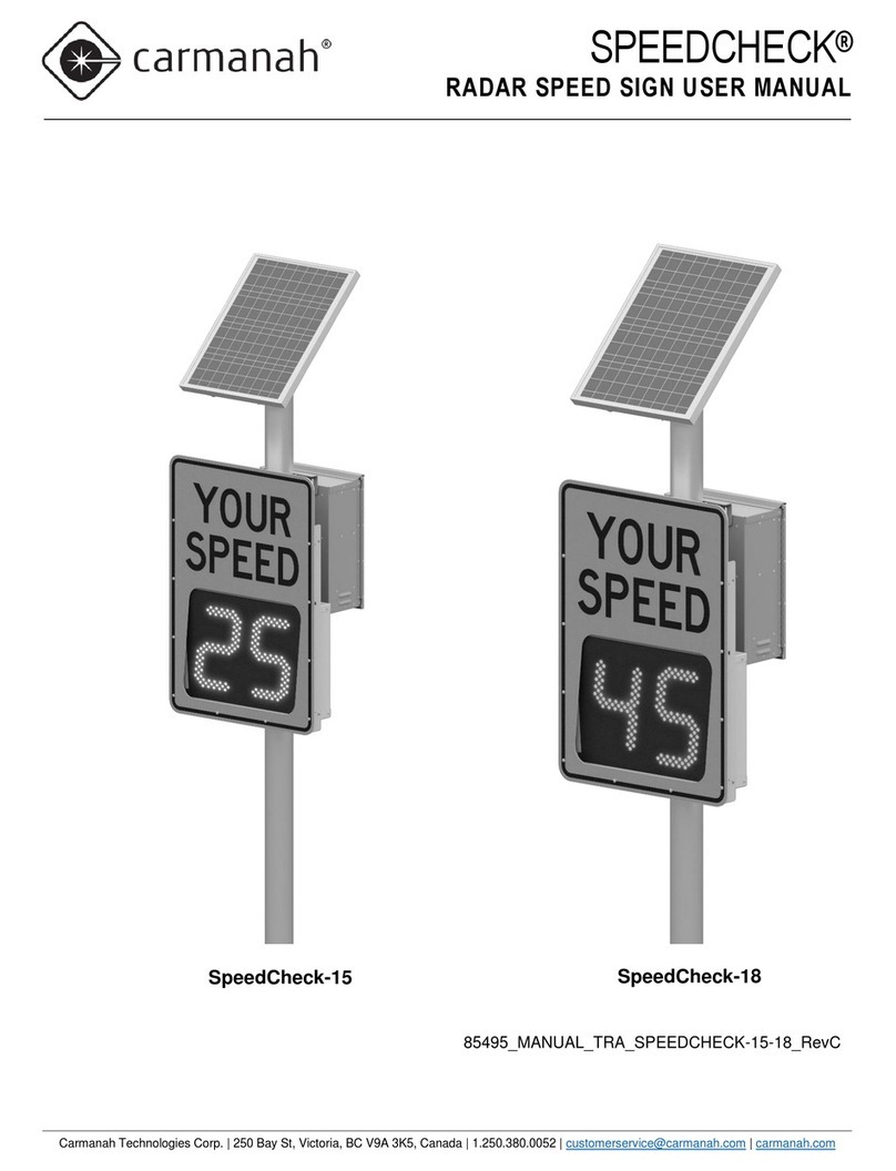 Carmanah SPEEDCHECK Series User manual