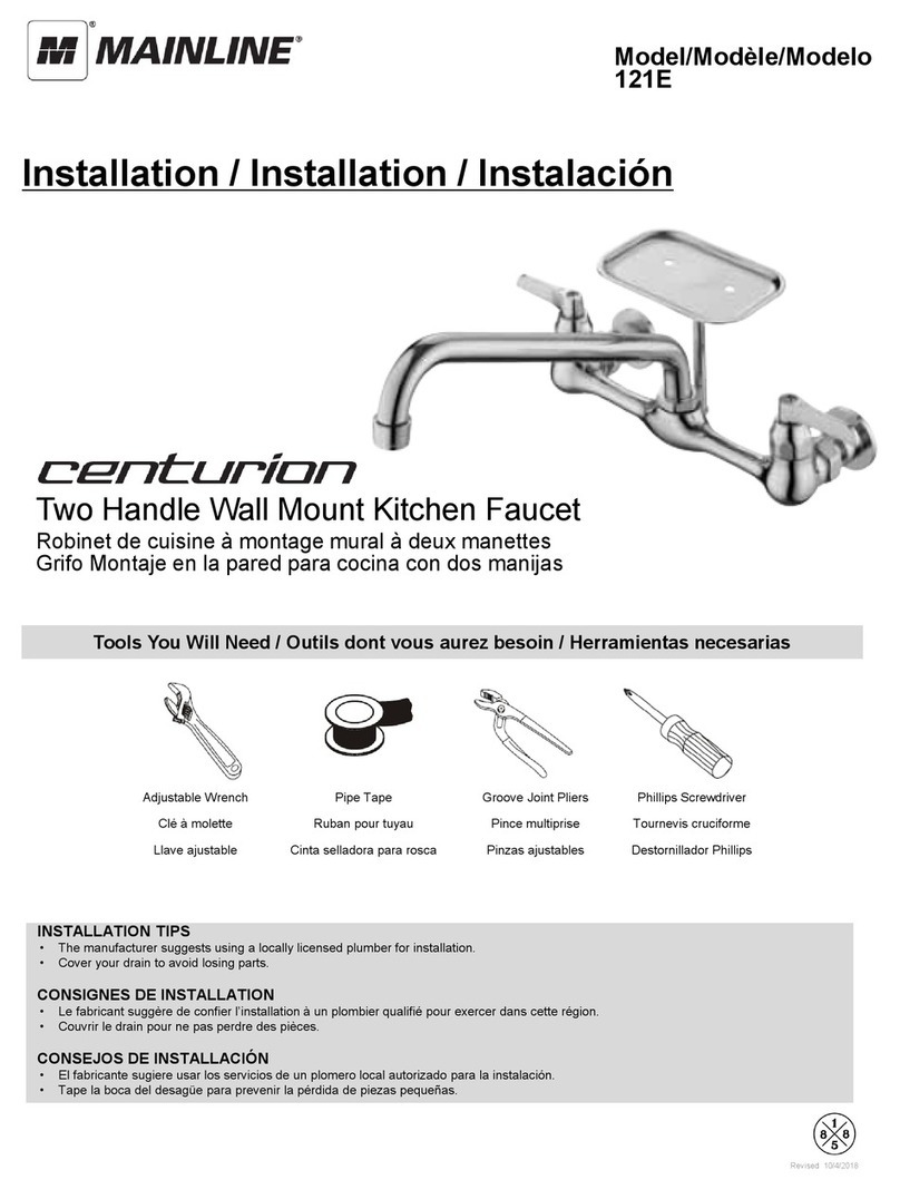 MAINLINE Centurion 121E User manual MAINLINE Centurion 121E User manual