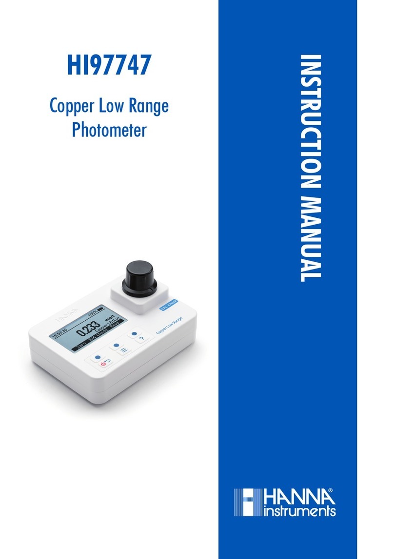Hanna Instruments HI97747 User manual