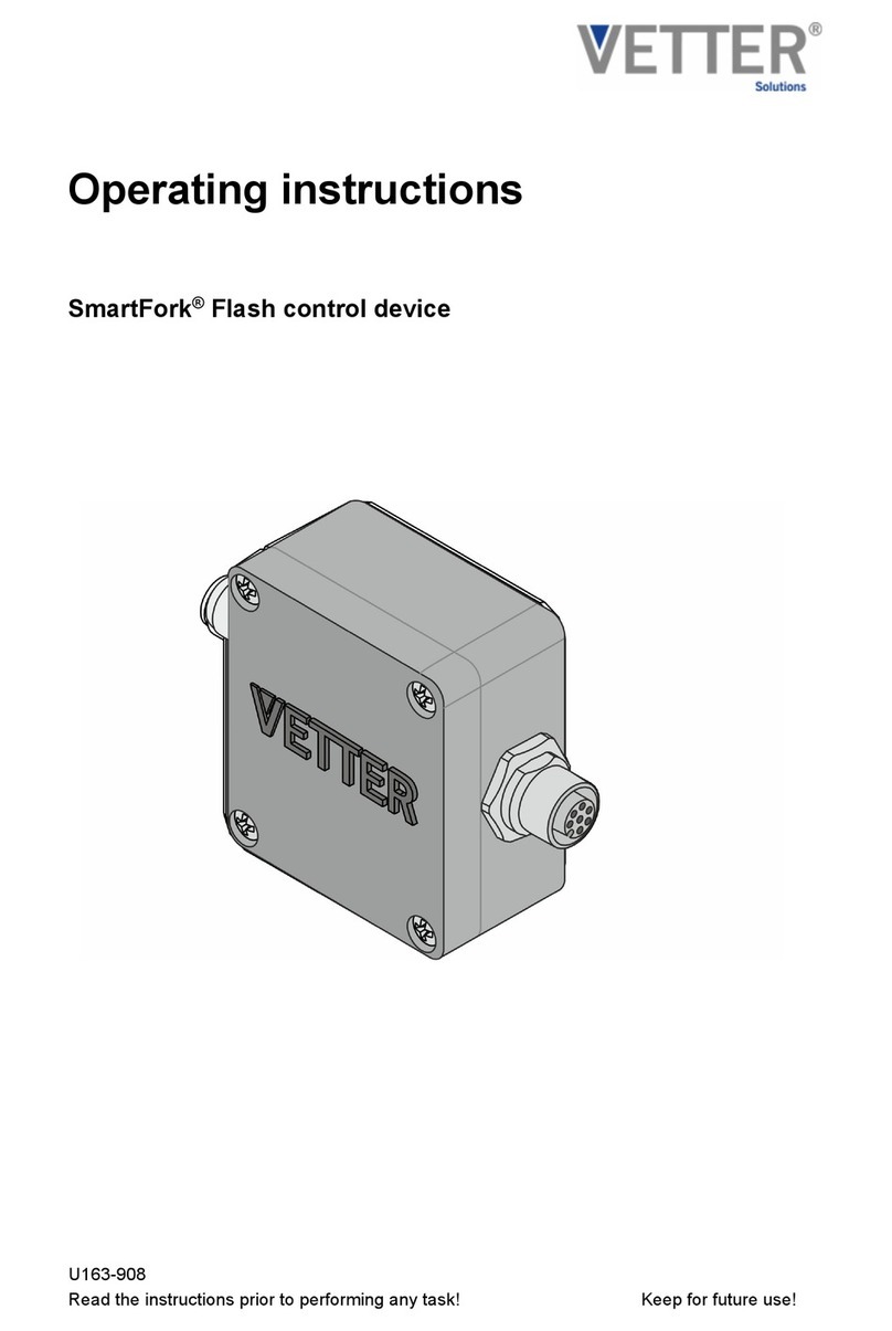 Vetter Smartfork operating instructions