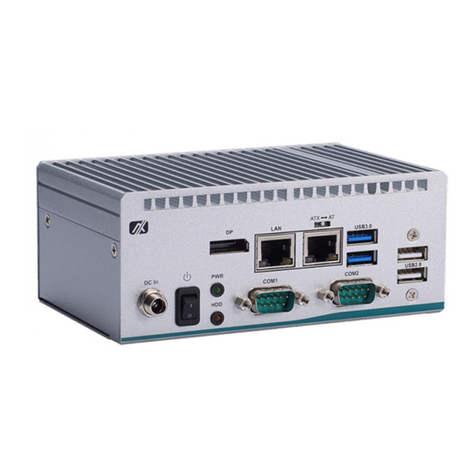 AXIOMTEK eBOX100-51R-FL Series User manual