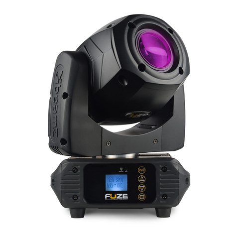 Beamz FUZE 75S SPOT User manual