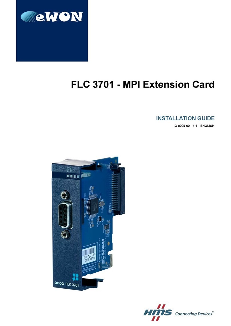 HMS eWON FLC 3701 installation guide