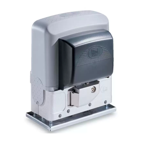 CAME BK Series User manual