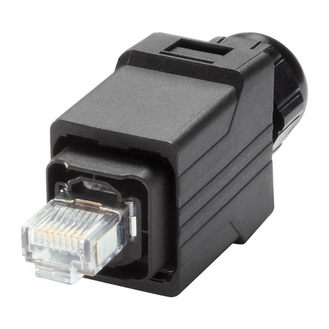 Siemens SIMATIC NET IE RJ45 Plug PRO Assembly instructions