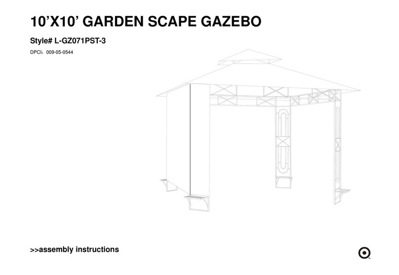 Sunjoy L-GZ071PST-3 User manual