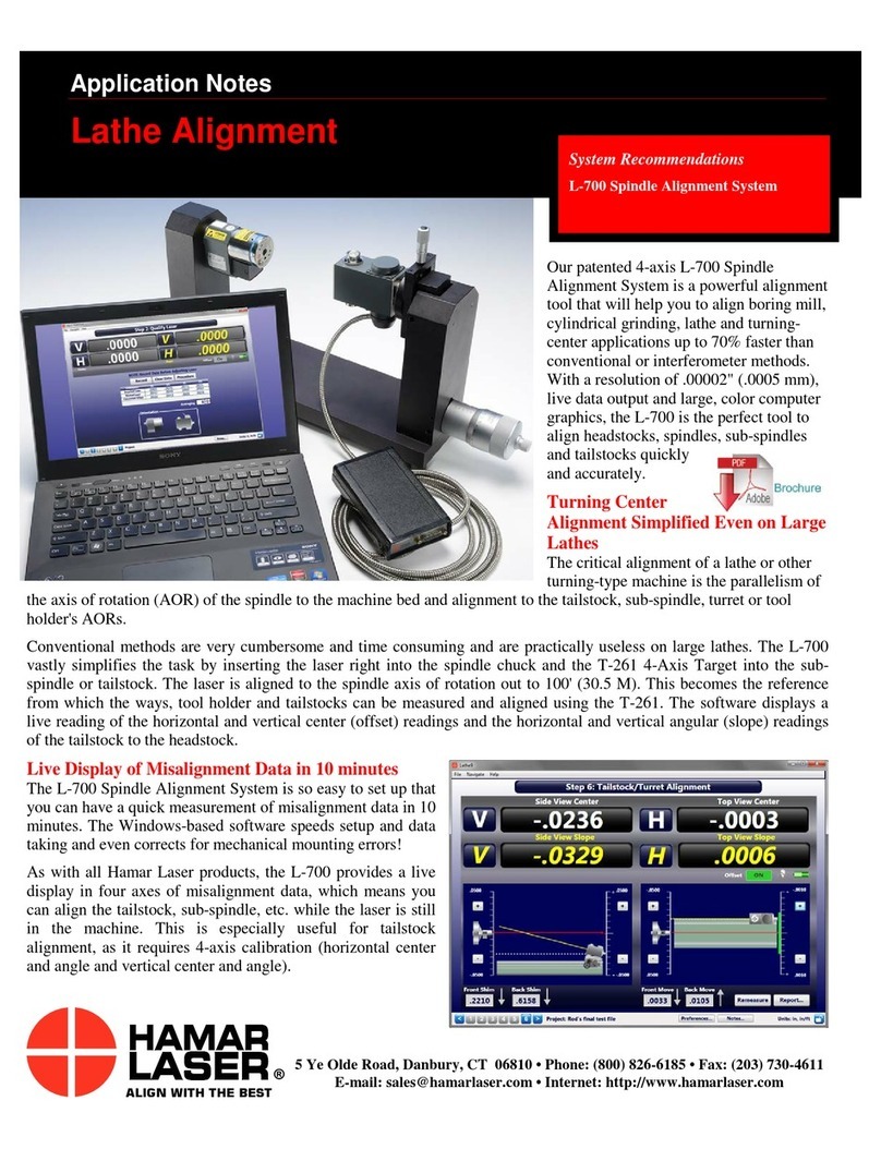 HAMAR LASER L-700 Supplement